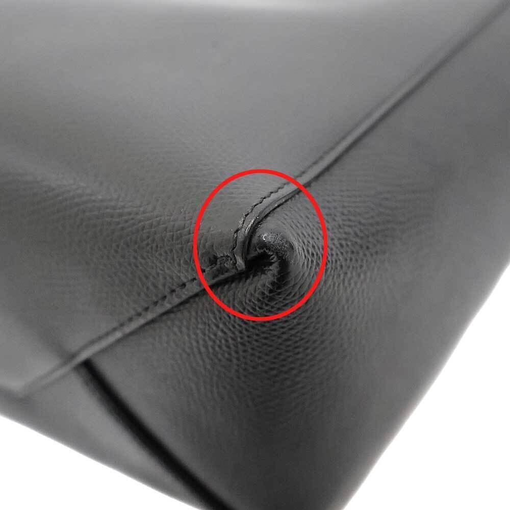 Celine Vertical Cabas Bag Leather Black - Picture 5 of 6